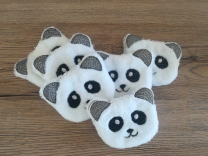 Cotons démaquillants Panda en microfibre bambou Oeko-Tex